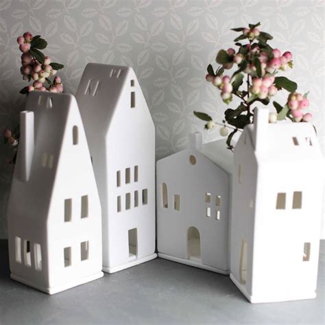 metal tea light houses uk|traditional garden house pottery tea light.